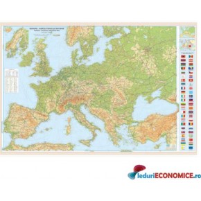 Europa-Harta Fizica 