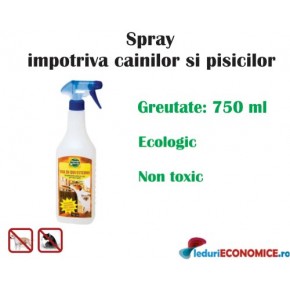 Spray anti caini,pisici  REP 02 (750 ml)